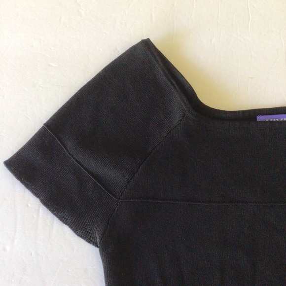 VIVIENNE TAM BLACK KNIT RIBBED SWEATER SMALL - Picture 6 of 10